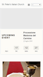 Mobile Screenshot of italianchurch.org.uk